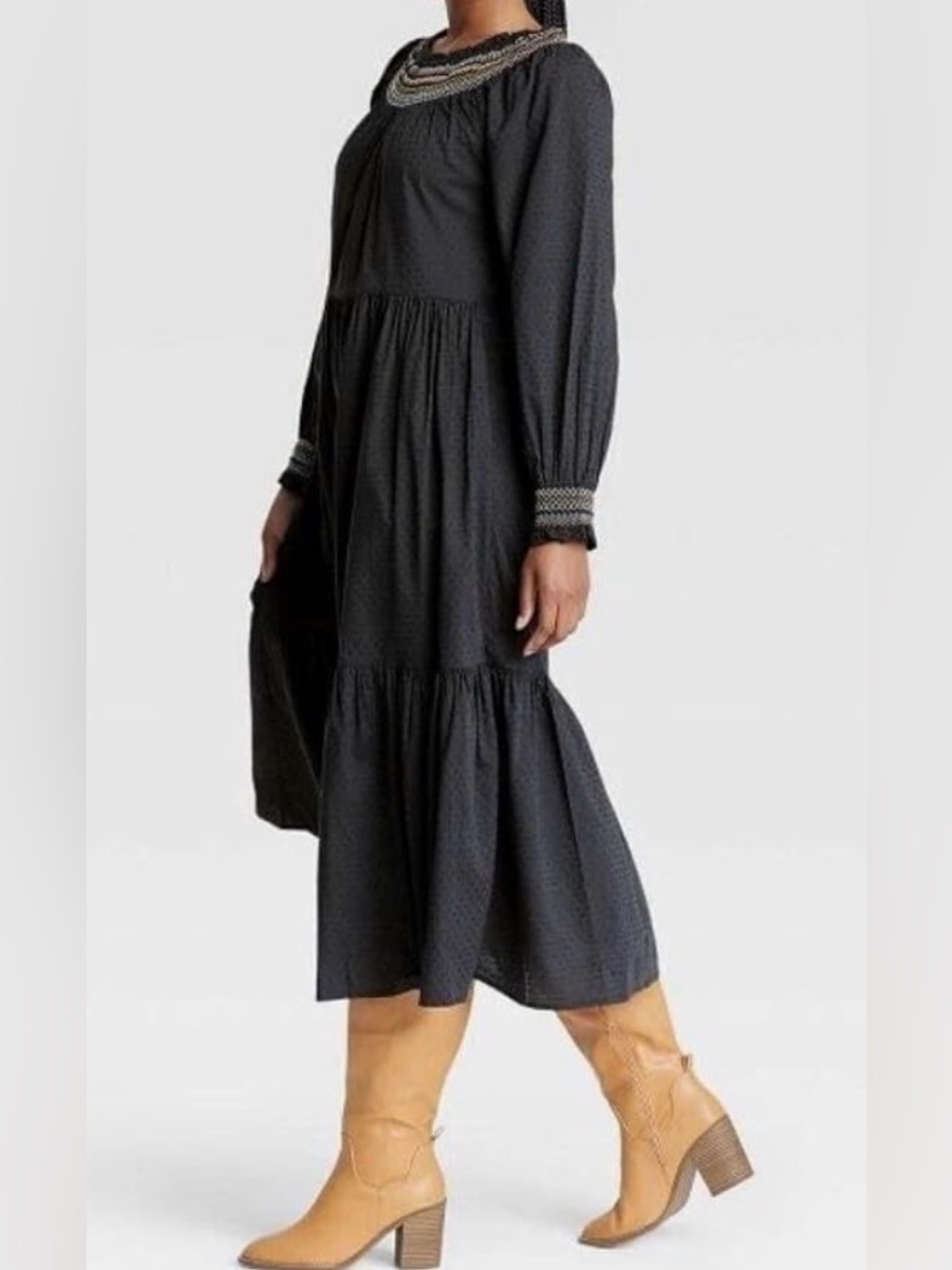 Universal Thread Smocked Neck Maxi Dress - Picture 6 of 6